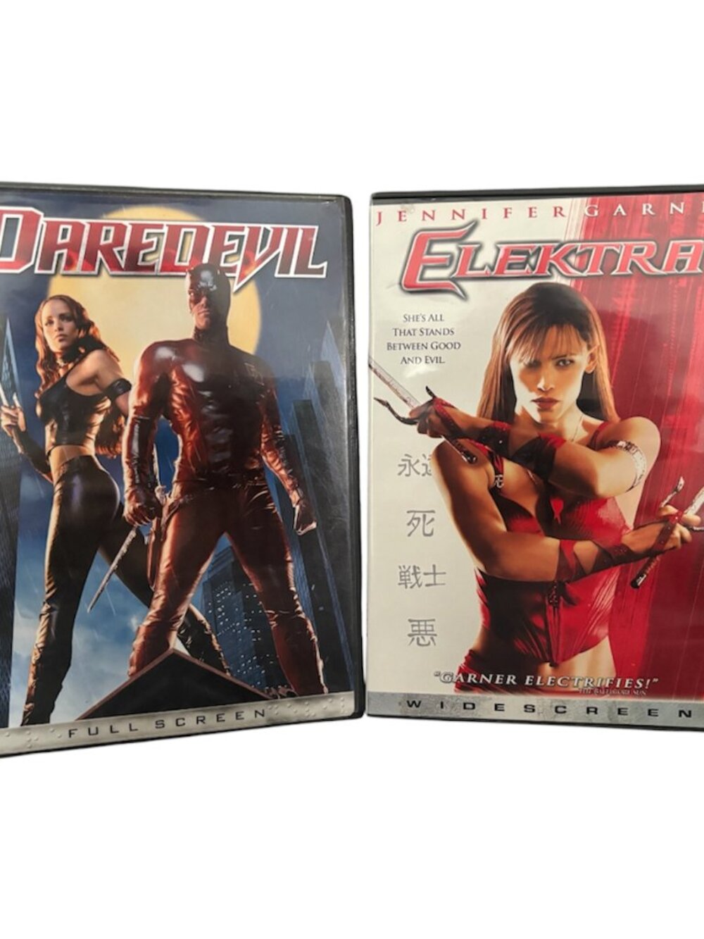 Daredevil  & Elektra  (2 DVD LOT) Fox Marvel Disney